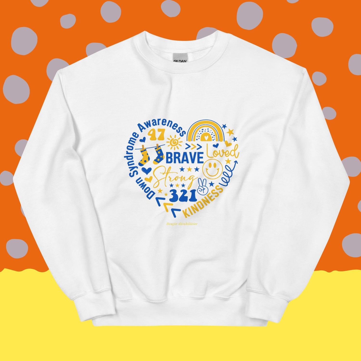Down Syndrome Awareness, Adult Sweatshirts
