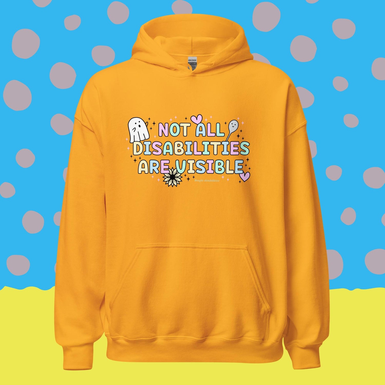 Invisible Disabilities/Illness Adult Hoodies